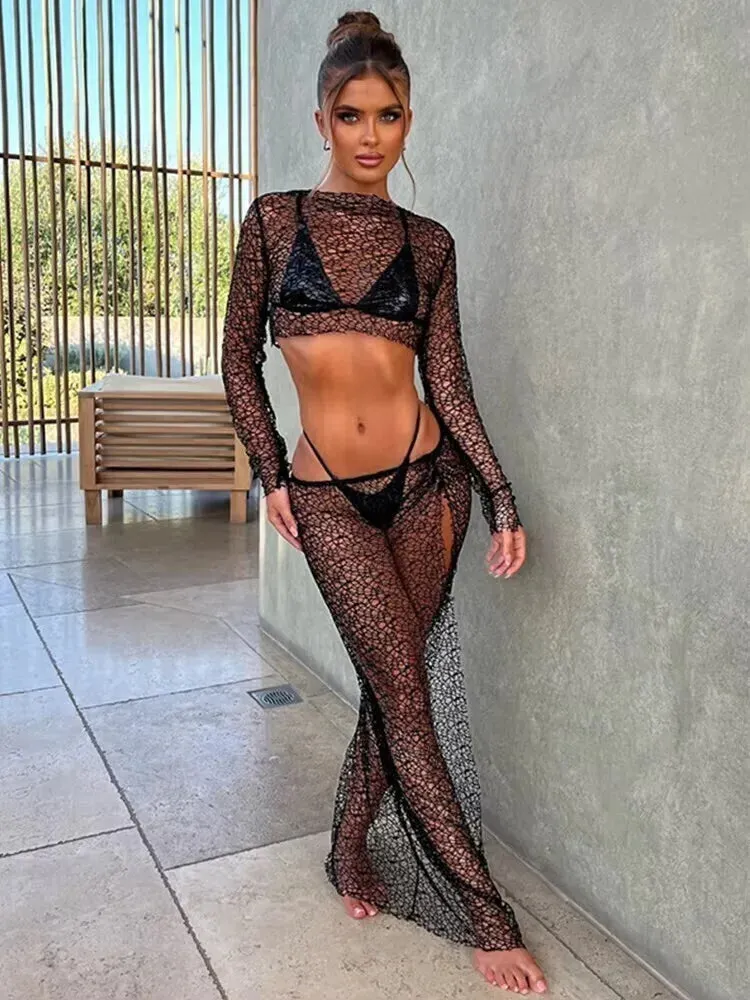 Arielle Lace Holiday Co-Ord & Maxi Dress Collection  Beach & Summer Outfits