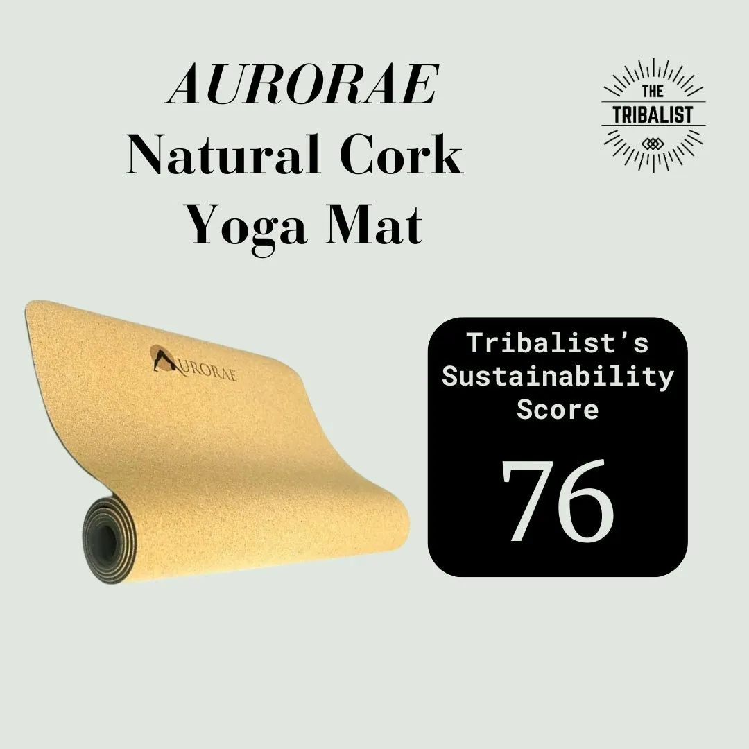AURORAE: Natural Cork Yoga Mat