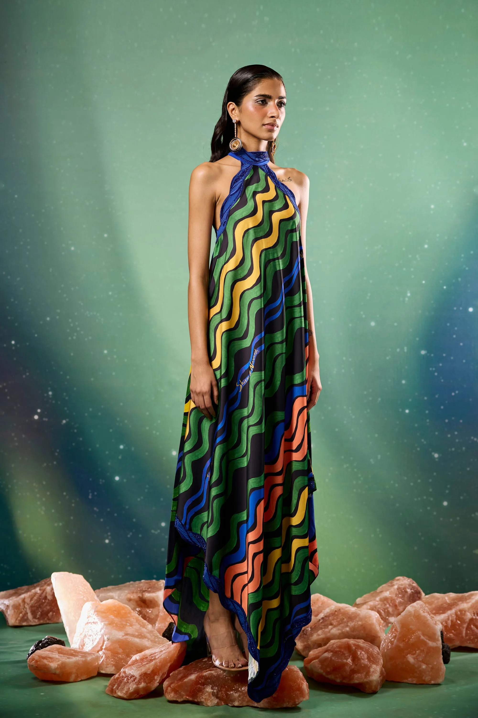 Aurorays Raio Skein Flute Dress