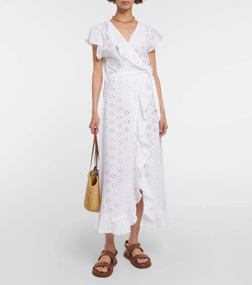 Brianna cotton maxi dress MELISSA ODABASH, white
