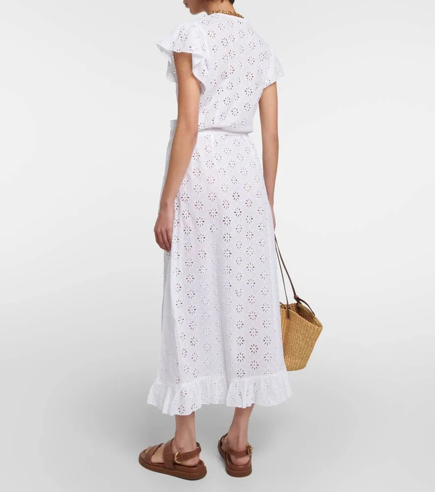 Brianna cotton maxi dress MELISSA ODABASH, white