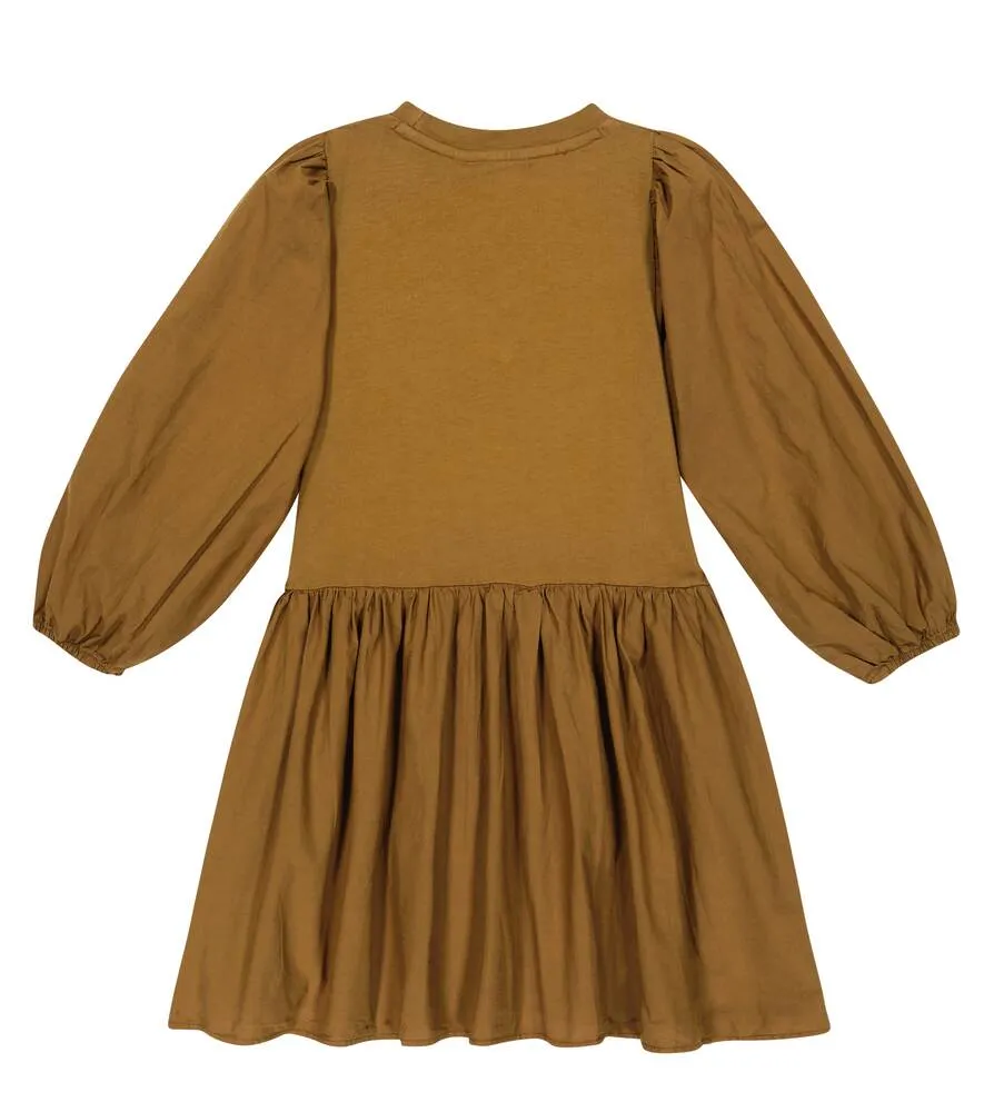 Cece Molo cotton dress, brown