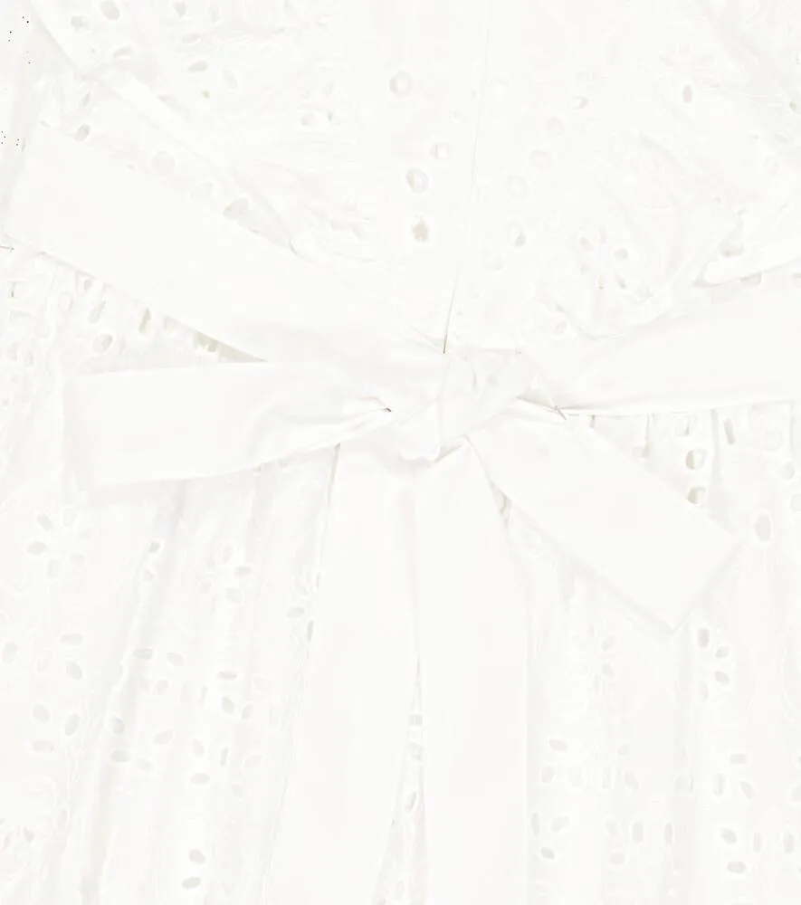 Cotton broderie anglaise dress Paade Mode, white