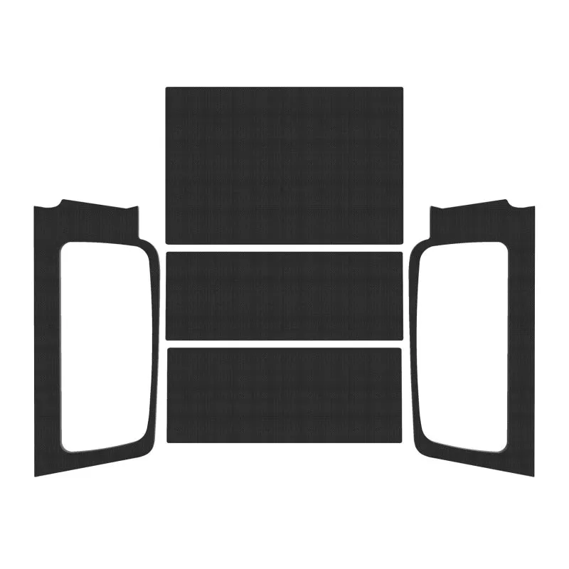 DEI 04-06 Jeep Wrangler LJ Unliminted Headliner Complete Kit - Black