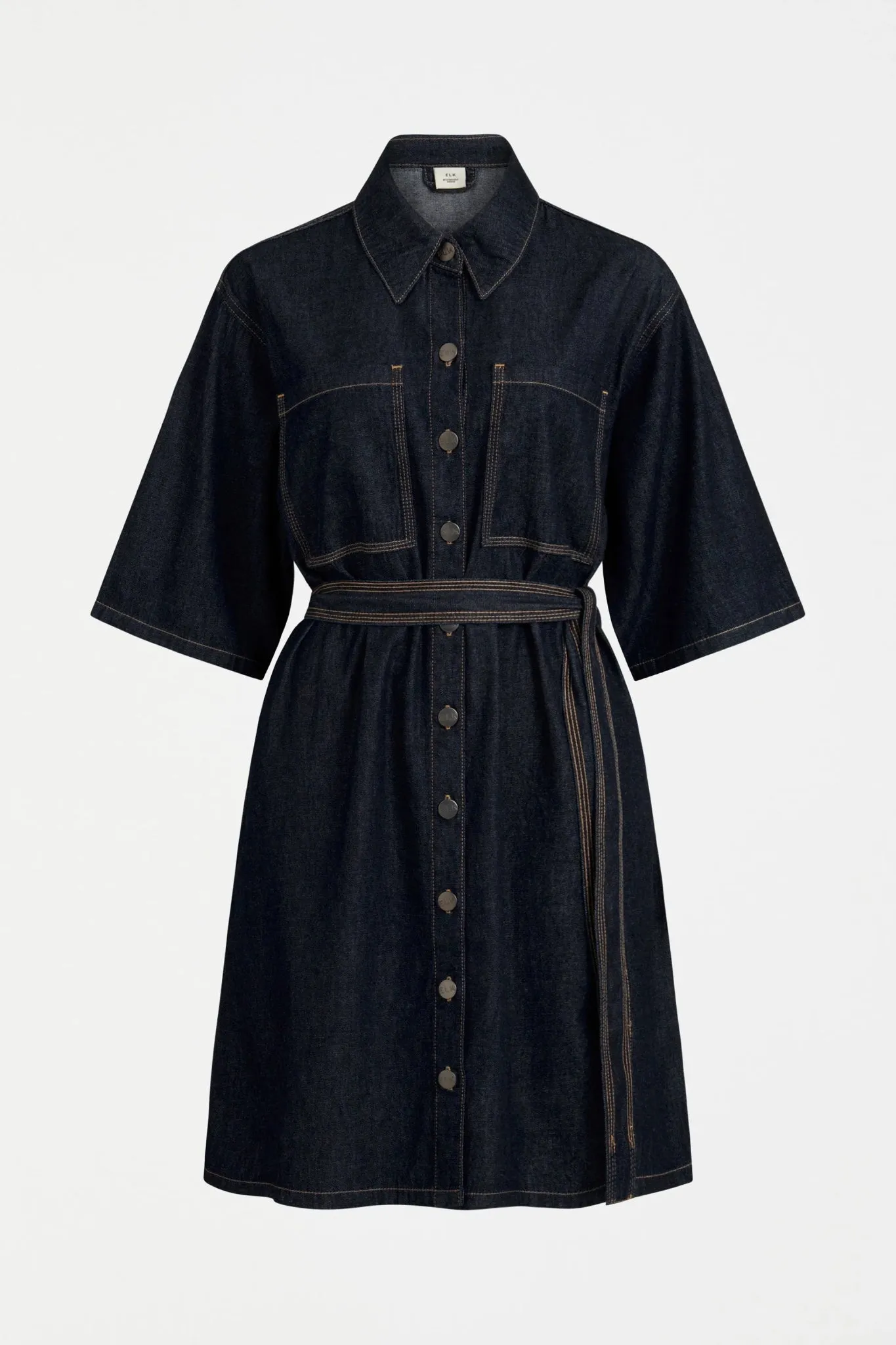 Denym Pocket Shirt Dress