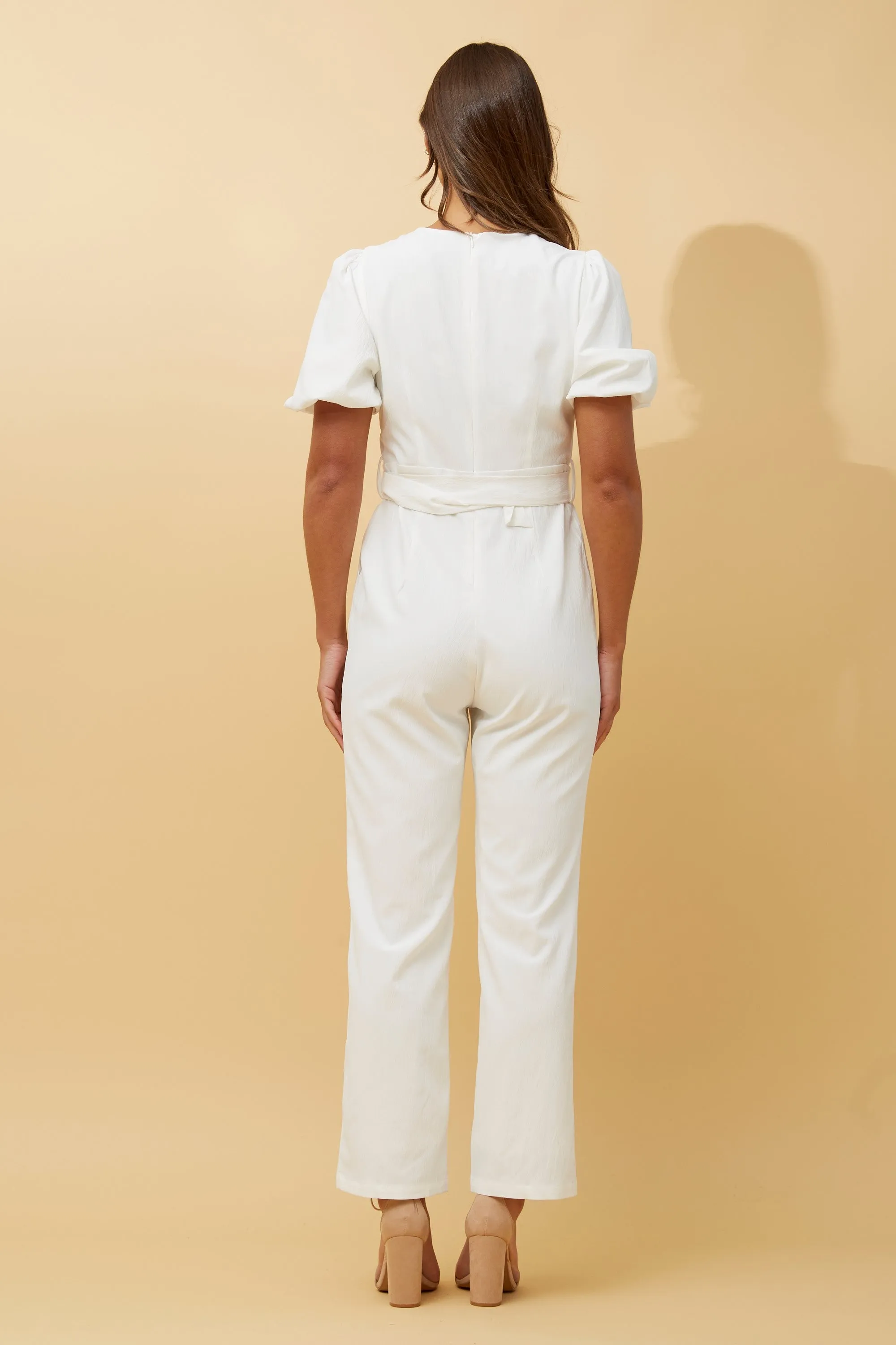 Eliza Jumpsuit White