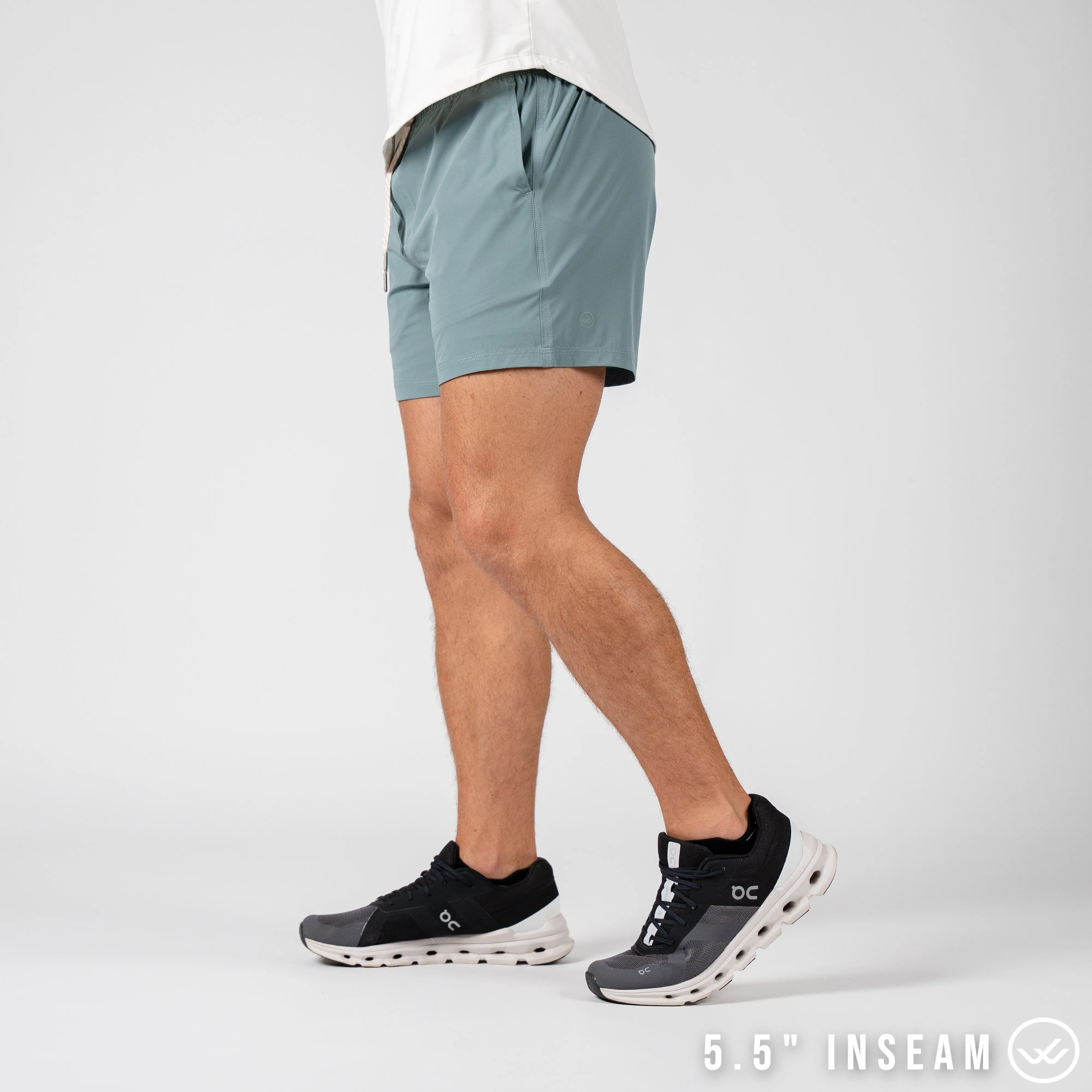 Flow 2.0 Mod Short (Athletic) - Sea Foam 5.5" & 7"