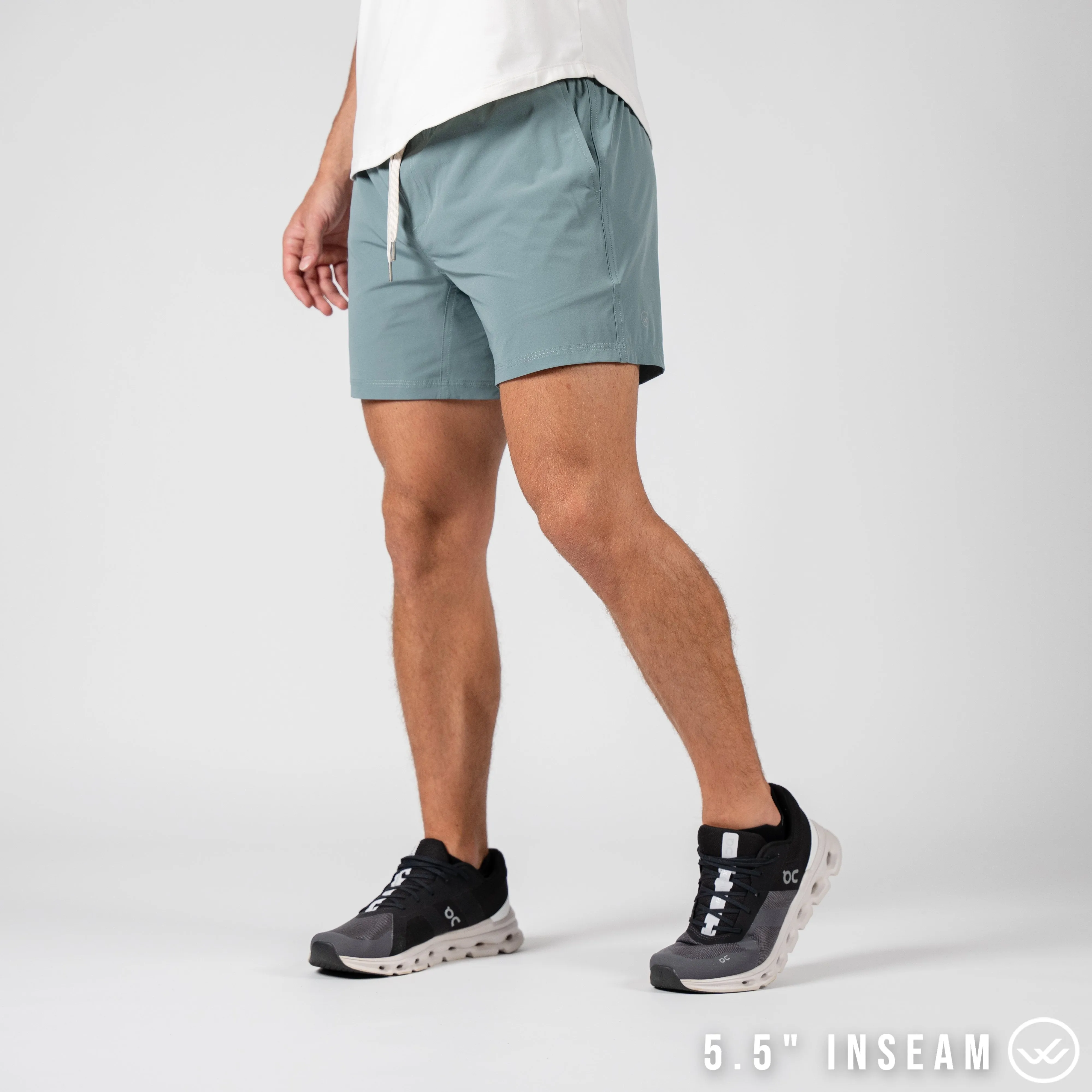 Flow 2.0 Mod Short (Athletic) - Sea Foam 5.5" & 7"