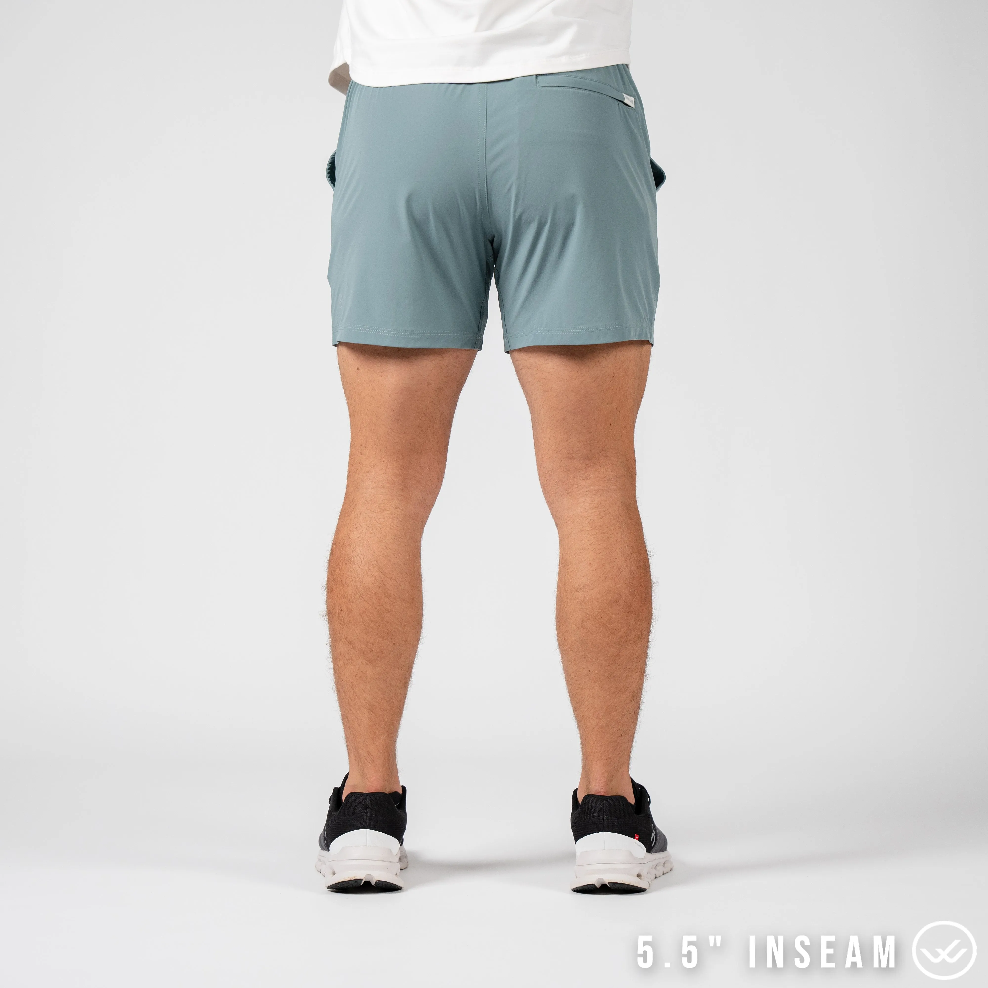 Flow 2.0 Mod Short (Athletic) - Sea Foam 5.5" & 7"