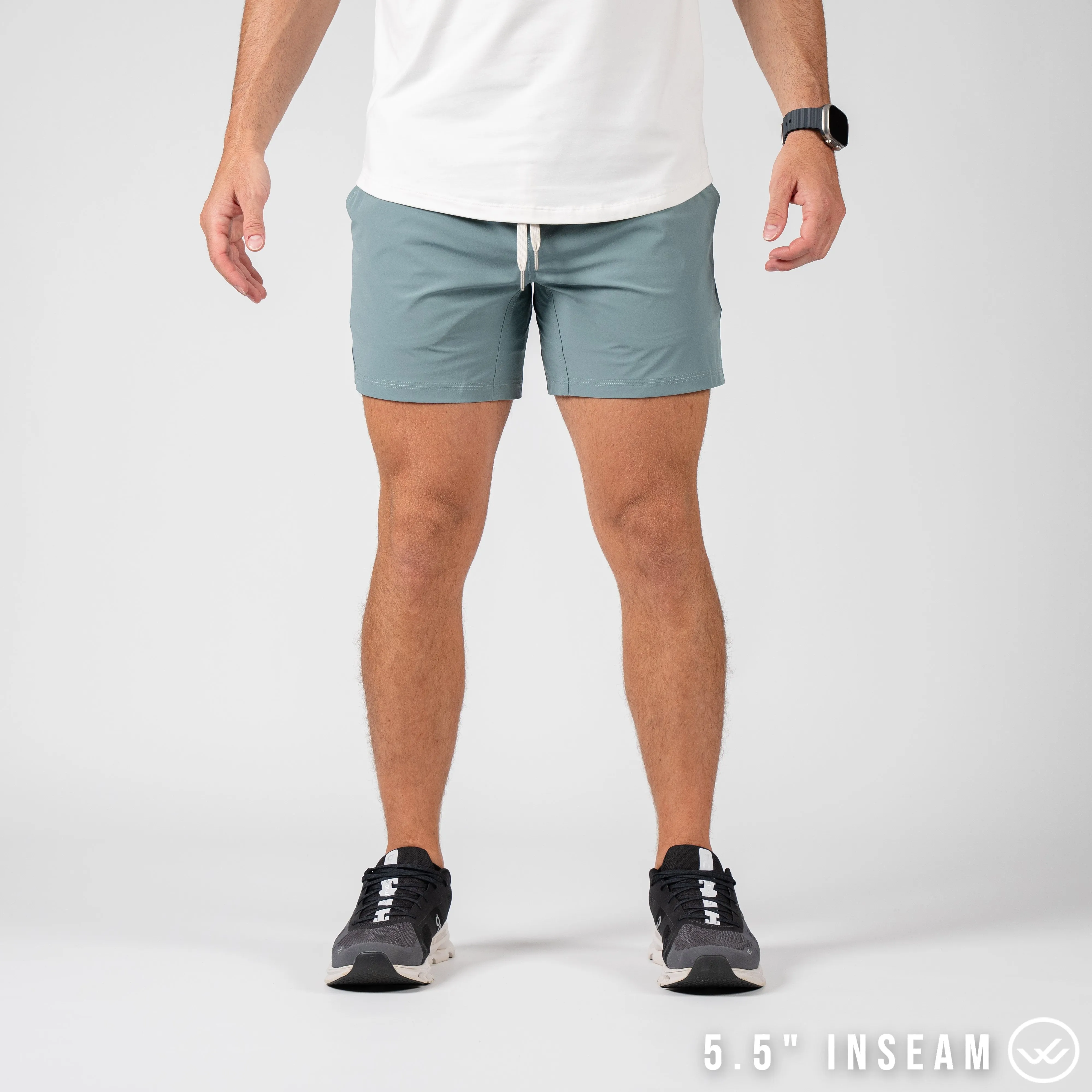 Flow 2.0 Mod Short (Athletic) - Sea Foam 5.5" & 7"
