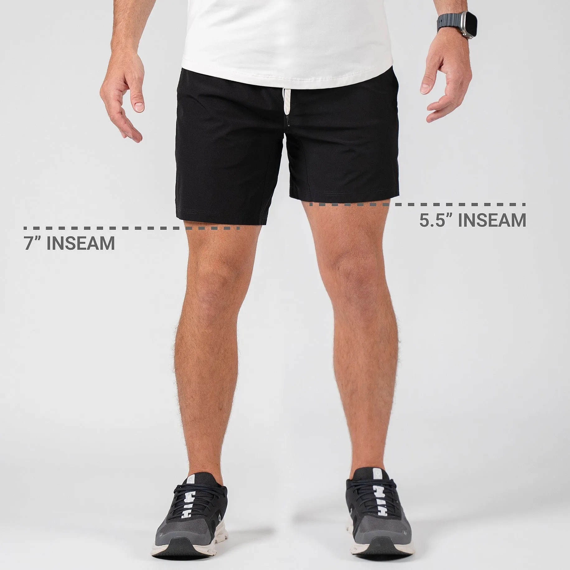 Flow 2.0 Mod Short (Athletic) - Sea Foam 5.5" & 7"