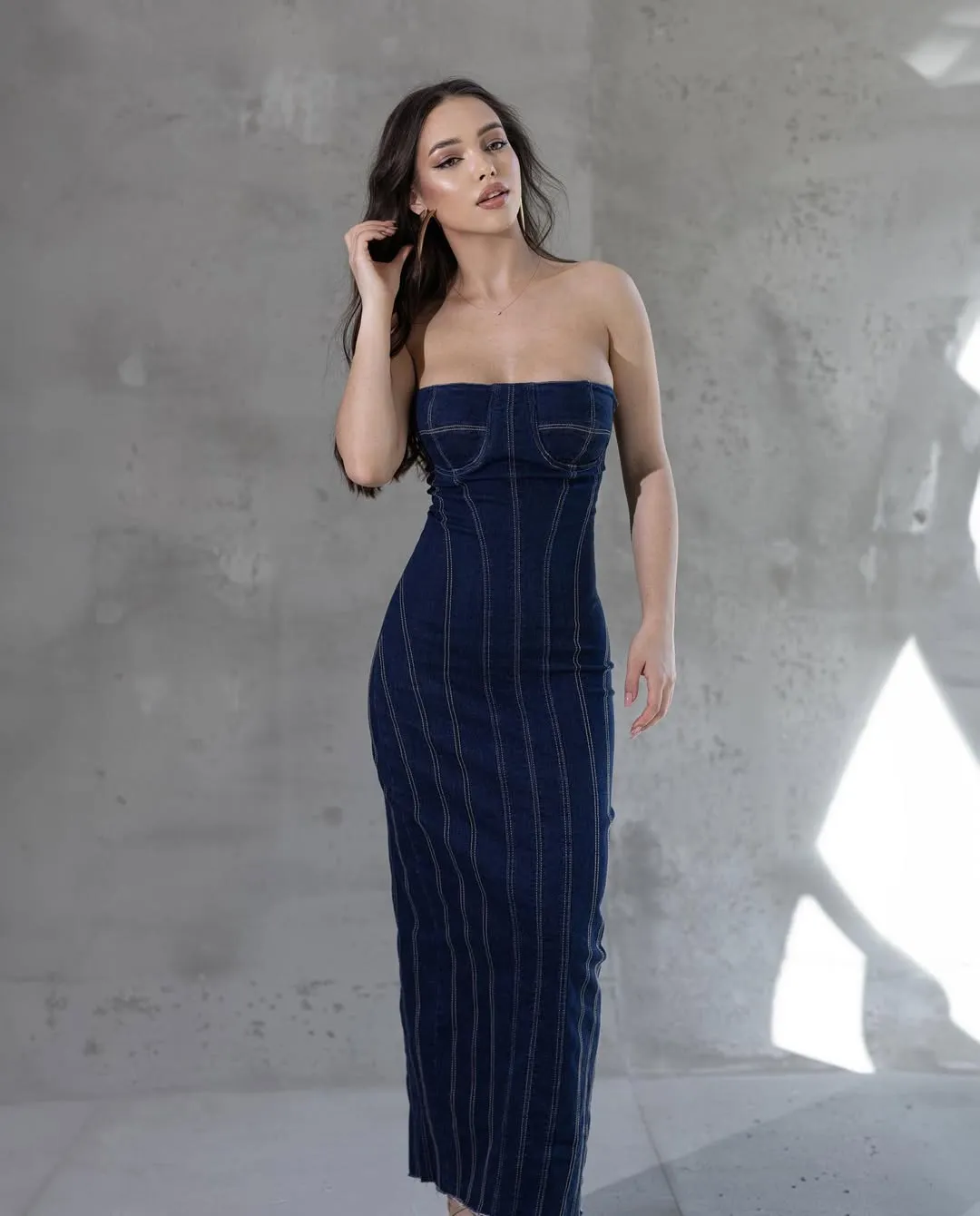Keya Denim Dress