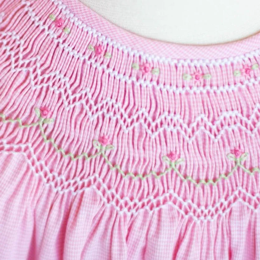 Learn to Smock: Introduction & Basic Stitches