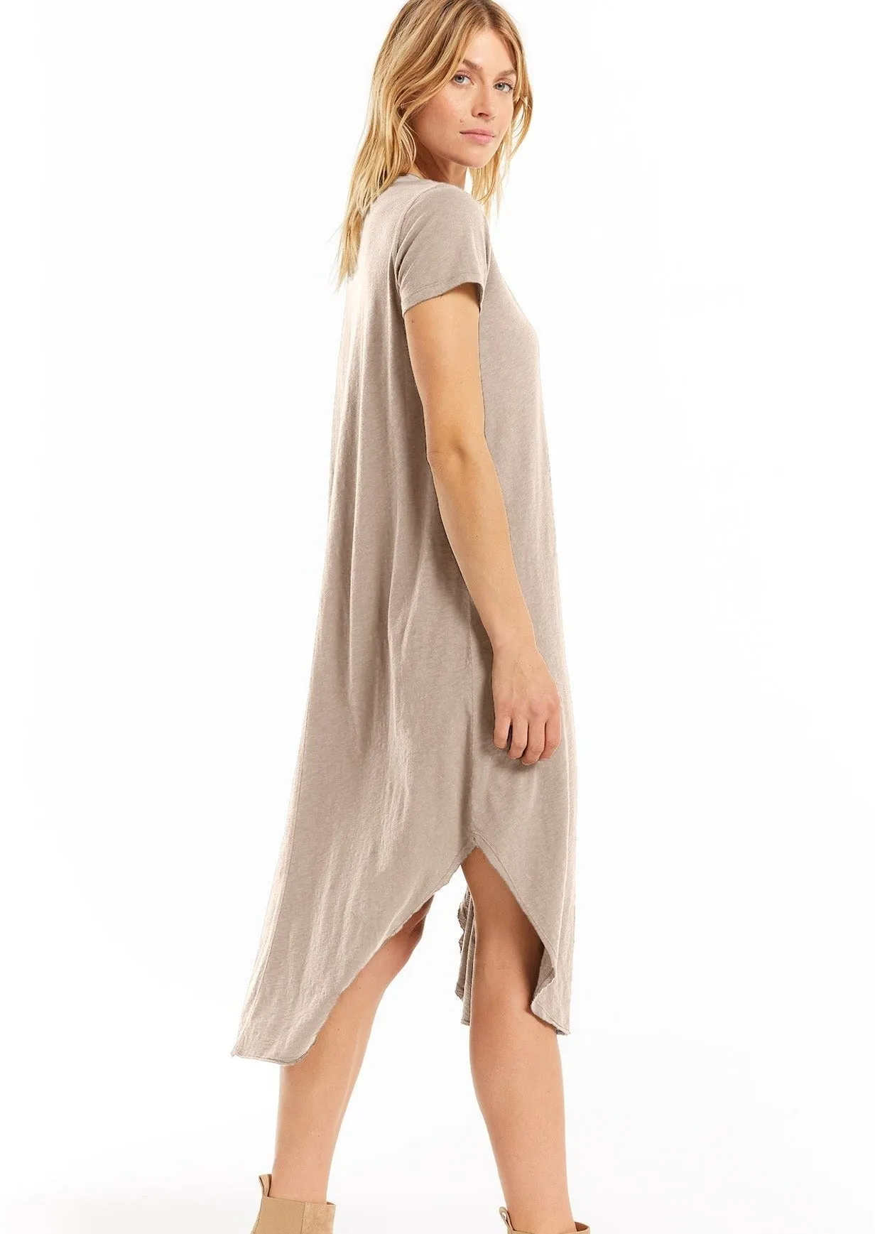 Short Sleeve Reverie Dress | Frappe