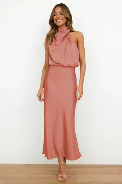 Stella | Elegant Satin Dress