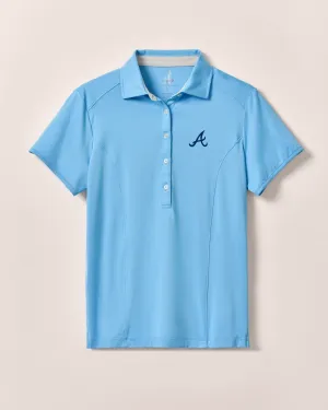 Women's Atlanta Braves Angela Performance Polo