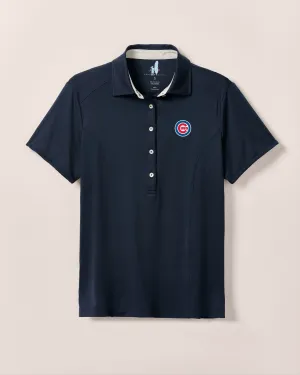 Women's Chicago Cubs Angela Performance Polo